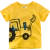 Import Wholesale children clothes boy T shirts short sleeve casual kids clothing baby child tshirt with wheel loader print 27kids#9221 from China