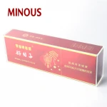 Wholesale customized clear acrylic cigarette case box for display