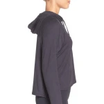 Wholesale Dryfit Raw Cut Loose 95 Cotton 5 Spandex Hoodies Sportswear