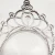 Wholesale elegant crown with resin stones plastic pretty tiara for girls