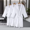 Wholesale Factory Price Heavy Terry Cloth Bath Robe Hotel Thick Bathrobe 100% Cotton
