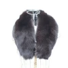 wholesale Fashion fox detachable fur collars for garment accessories