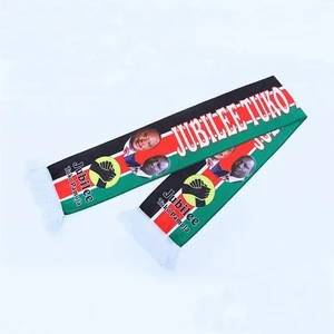 Wholesale football sublimation custom scarf no minimum from China