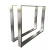 Import Wholesale  Furniture Customization  Rectangle Metal Legs  Luxury Wood Dining Table from China