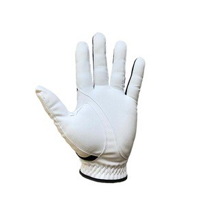 Wholesale high quality golf gloves custom logo synthetic leather