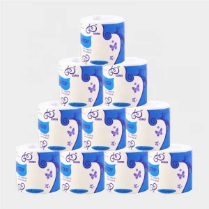 wholesale Household Product Toilet Tissue Type Core 100% Virgin Pulp Toilet Roll Paper