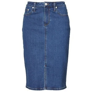 Wholesale Jean Skirt Women High Quality Long Denim Skirts