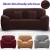 Wholesale Muti-color Available Stretch Sofa Cover Four-seat sofa Waterproof Solid Color Couch Cushion Sofa Cover