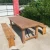 Import Wholesale Outdoor Garden Foldable Farmhouse Dining Beer Tables from China