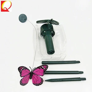 Wholesale Outdoor Garden Novelty Electric Solar Butterfly Toy