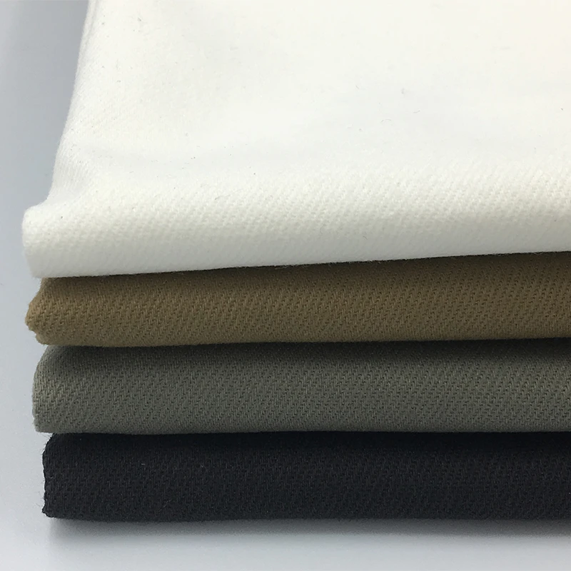 Wholesale Pant fabric cotton spandex fabric stretch twill with high stretch