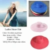 Wholesale Personalized Monogrammed Wide Brim Beach Solid Straw Hat
