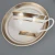 Import Wholesale Porcelain Tea Cup And Saucer With Gold Rim from China