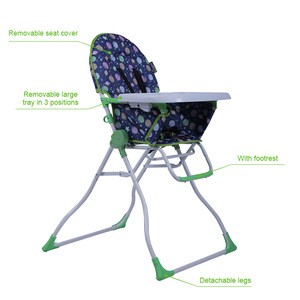 Wholesale portable plastic kids child free baby high chair