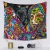 Import wholesale ready made colorful religious psychedelic tapestry wall hangings from China