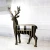 Import wholesale shelf art mind Eco-friendly wood carving crafts of deer from China