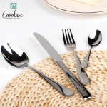 Wholesale Silverware Stainless Steel Home Kitchen Flatware Fork Spoon and Knife Set