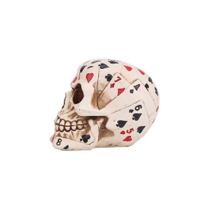 Wholesale Simple Creative Art Color Resin Skull Office Decorations