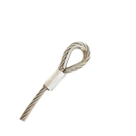 Buy Wholesale Stainless Steel Wire Rope Sling Loop Rigging Swaged With ...