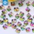 Import wholesale various colors 4mm&6mm&8mm&10mm cube glass stone beads for nail art from China