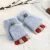 Women ladies cute magic student acrylic knitted mittens gloves for gift