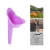 Import Women Urinal Outdoor Travel Camping Portable Female Woman Wee Funnel 3 colors Female standing portable urinal from China