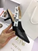 Womens Patent Leather Toe Basic Comfortable no Heel Slingback Pumps Shoes