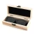 Import wood glass case eye cases display sun glasses luxury paper boxes gold colour clearm atching case sunglass box packaging from China