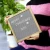 Import Wood Material and Decoration Product Type 10x10 inch Oak Wood Changeable Letter Board Sign Craft for Business birthday gifts from China