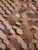 Import wood mosaic hexagon pattern oak walnut wall panel tiles from China
