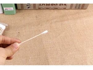 wooden cotton buds two head cotton buds