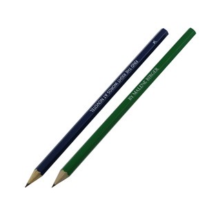 Wooden Pencil Pens Industry 2018 Personalized Single Color Standard Pencils Custom Logo Promotional Kids 2B HB Pencil in bulk