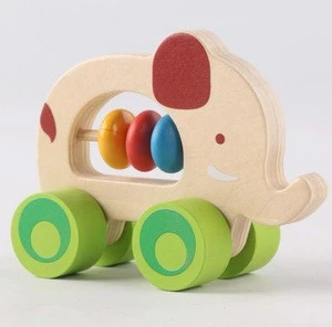 Wooden Toy Baby Rattle Wooden Baby Toy