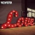 Import WOWORK wedding decorate heart sign symbol light made of iron Large Marquee Lights with Plug Driven from China