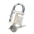 Import XMM-8810 Titanium steel 24 pcs unlocking locksmith tool pick set transparent Padlock for Beginners training skill picking tool from China