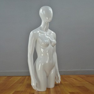 Yazi half body mannequin with head for windows display