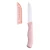 Import YCTC03 White Blade Fruits Knife Ceramic Candy Color PP Handle ZrO2 Home Use Small Kitchen Paring Pocket Ceramic Blade Knife from China