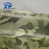 Yellow And Black Camouflage Pattern Carbon Fiber Cloth Aryl Carbon Mixed Aramid Jacquard Braided Multi-color available