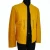 Import Yellow motorcycle leather jacket mens clothing from China