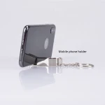 zinc alloy mobile phone holder bottle opener keychain