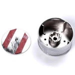 Zinc Gear Shift Knob Car Chrome Trim For 2017 Discovery 5 car accessories stickers