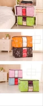 Zipper Folding Mattress Clothes Storage Organizer Bag