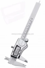 0-6 Inch/150 mm Stainless Steel Digital Caliper Inch/Metric/Fractions Conversion