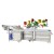 Import Fruit vegetables bubble cleaning machine from China