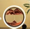 Switch Control Moving Sand Art Lamp 3d Rotatable Deep Sea HourGlass Art