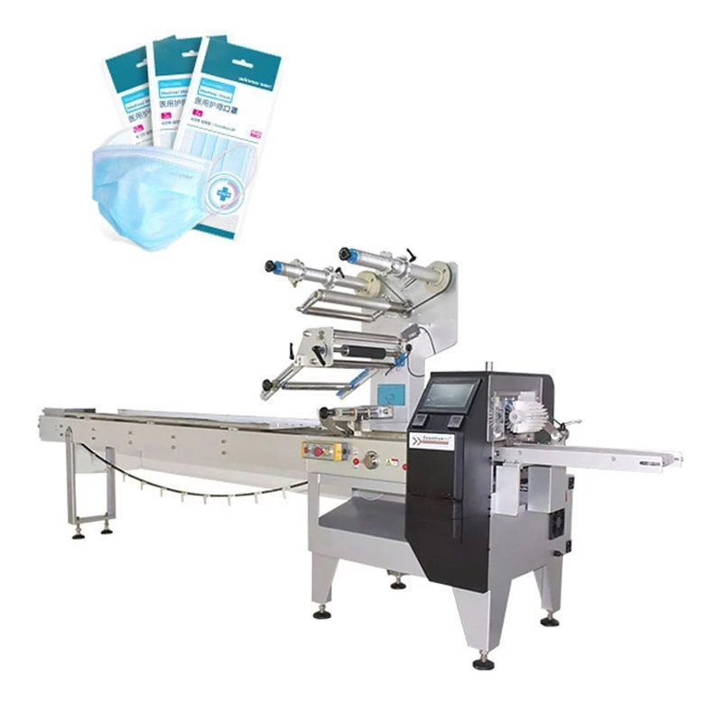 Automatic Flow N95 mask/Non-woven masks/Disposable masks Packing Machine