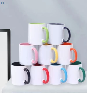 Unique Designs Coffee Cup Color Sublimation Blanks Product Ceramic Coffee Mug