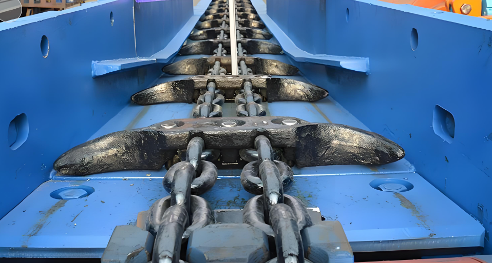 Buy Mining Scraper Chain φ 10× 40 Manganese Steel Heat Treatment High ...