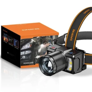 SUPERFIRE HL25 Super Bright Rechargeable Headlamp