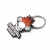 Import Wholesale custom logo keychain soft enamel metal tag key chain from China